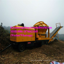 Mobile Baum Crusher Diesel Motor Stump Shredder Holzhacker